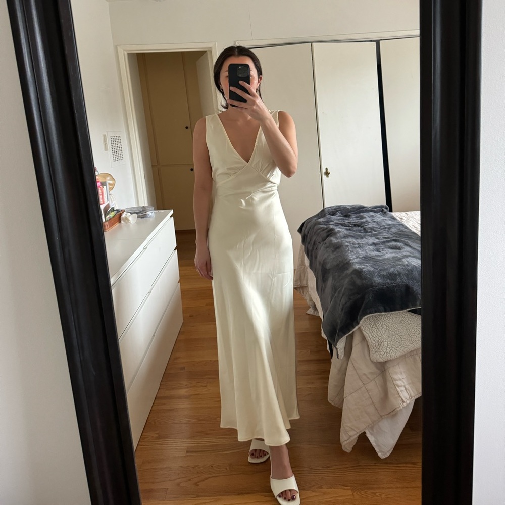 NWT Peppermayo Loren Dress - 2 - Ivory